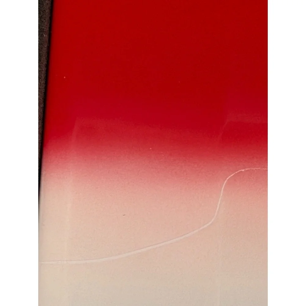 Jeffree Star Cosmetics Bomb Pop Hand Mirror Red White Blue Boxed Scratched